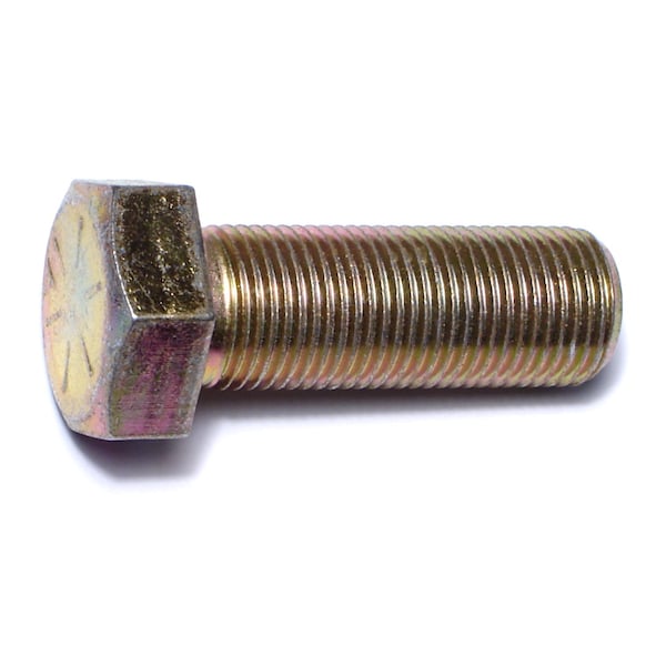Midwest Fastener Grade 8, 5/8"-18 Hex Head Cap Screw, Zinc Yellow Steel, 1-3/4 in L, 10 PK 00910 - main